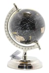TürkiyeDünyadan HediyelerDNY-HD4156-BKeskin Hediyelik Eşya Ve TekstilMetal Ayaklı Dekoratif Dünya Küre 12.5 x 22 cm 4156-B Siyah
