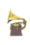 TürkiyeDünyadan HediyelerDNY-HDALK2574Keskin Hediyelik Eşya Ve TekstilGramofon Müzik Kutusu Kurmalı ve Çekmeceli 26cm