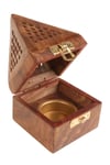 TürkiyeDünyadan HediyelerDNY-HDH0077Keskin Hediyelik Eşya Ve TekstilKonik Tütsü Yakma Kutusu Ahşap Piramit 13cm