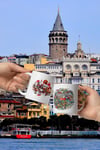 TürkiyeDünyadan HediyelerDNY-HDMUGB15Keskin Hediyelik Eşya Ve TekstilTürkiye Kupa Bardak 2 Adet Seyahat Hatıra Turkey Mug