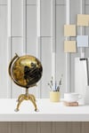 TürkiyeDünyadan HediyelerDNY-HDYA4076SN1Keskin Hediyelik Eşya Ve TekstilMetal Ayaklı Dekoratif Dünya Küre 4076-SG 20x37cm Siyah/Gld No.1