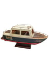 TürkiyeDünyadan HediyelerDNY-HDYC0946Keskin Hediyelik Eşya Ve TekstilDekoratif Metal Sürat Teknesi Hız Botu 34cm