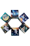TürkiyeDünyadan HediyelerDNY-HDYCB8935Keskin Hediyelik Eşya Ve TekstilSihirli Küp Yapboz Uzay Temalı Magic Cube 5.5 x 5.5cm No.5