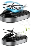TürkiyeDünyadan HediyelerDNY-HDYELT04HKeskin Hediyelik Eşya Ve TekstilGüneş Enerjili Helikopter Araba Koku Difüzörü Gümüş No.4