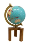 TürkiyeDünyadan HediyelerDNY-HDYKSK933MKeskin Hediyelik Eşya Ve TekstilDekoratif Dünya Küre 12x27 cm SL933-M Mavi