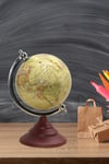 TürkiyeDünyadan HediyelerDNY-HDYSL339-AKeskin Hediyelik Eşya Ve TekstilDünya Küre Stantlı Dekoratif Döner World Globe SL339-A 26cm