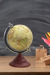TürkiyeDünyadan HediyelerDNY-HDYSL339-AKeskin Hediyelik Eşya Ve TekstilDünya Küre Stantlı Dekoratif Döner World Globe SL339-A 26cm