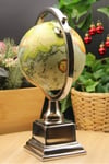 TürkiyeDünyadan HediyelerDNY-HDYSL340-CKeskin Hediyelik Eşya Ve TekstilDünya Küre Stantlı Dekoratif Döner World Globe Sl340-C 26cm