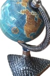 TürkiyeDünyadan HediyelerDNY-HDYSL911-FKeskin Hediyelik Eşya Ve TekstilDünya Küre Stantlı Dekoratif Döner World Globe Sl911-F 24cm