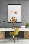 TürkiyeDünyadan HediyelerSL934Keskin Hediyelik Eşya Ve TekstilAyaklı Dünya Küre Ev Ofis Masa Dekoru Döner Dünya Küre Modern Harita 15x32cm Kahverengi