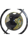 TürkiyeDünyadan HediyelerSL985SİYAHKeskin Hediyelik Eşya Ve TekstilAhşap Tripod Standlı Dünya Küre Zemin Dekoru Döner Dünya Küre Modern Harita Atlas 58cm Siyah
