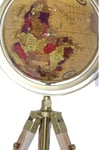 TürkiyeDünyadan HediyelerSL986Keskin Hediyelik Eşya Ve TekstilAhşap Tripod Standlı Dünya Küre Zemin Dekoru Döner Dünya Küre Modern Harita Atlas 71cm Sarı