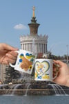 UkraynaDünyadan HediyelerDNY-HDMUGB52Keskin Hediyelik Eşya Ve TekstilUkrayna Kupa Bardak 2 Adet Seyahat Hatıra Ukraine Mug