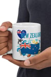 Yeni ZelandaDünyadan HediyelerDNY-HDMUGB27Keskin Hediyelik Eşya Ve TekstilYeni Zelanda Kupa Bardak 2 Adet Seyahat Hatıra New Zeland Mug
