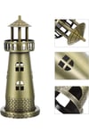 YunanistanDünyadan HediyelerDNY-HD100863Keskin Hediyelik Eşya Ve TekstilVintage Metal Deniz Feneri Biblo Antik Bronz 18 cm