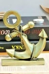 YunanistanDünyadan HediyelerDNY-HD100874Keskin Hediyelik Eşya Ve TekstilVintage Metal Çapa Biblo Antik Bronz 16 cm