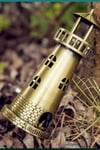 YunanistanDünyadan HediyelerDNY-HD100863Keskin Hediyelik Eşya Ve TekstilVintage Metal Deniz Feneri Biblo Antik Bronz 18 cm