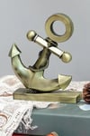 YunanistanDünyadan HediyelerDNY-HD100874Keskin Hediyelik Eşya Ve TekstilVintage Metal Çapa Biblo Antik Bronz 16 cm