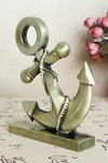 YunanistanDünyadan HediyelerDNY-HD100874Keskin Hediyelik Eşya Ve TekstilVintage Metal Çapa Biblo Antik Bronz 16 cm