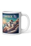 YunanistanDünyadan HediyelerDNY-HDMUGB39Keskin Hediyelik Eşya Ve TekstilYunanistan Kupa Bardak 2 Adet Seyahat Hatıra Greece Mug