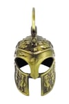 YunanistanDünyadan HediyelerDNY-HDY1687Keskin Hediyelik Eşya Ve TekstilMetal Gold Leonidas Sparta Miğferi Biblo 10 cm