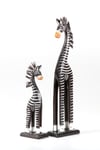 ZambiyaDünyadan HediyelerOZ-AHZRF-03entegraDekoratif Ahşap Üçlü Zebra Biblo