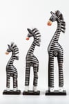 ZambiyaDünyadan HediyelerOZ-AHZRF-03entegraDekoratif Ahşap Üçlü Zebra Biblo