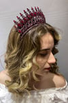 Antrasit Füme Henna Model Gelin Kına Tacı