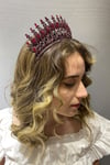 Antrasit Füme Henna Model Gelin Kına Tacı