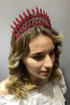 Antrasit Füme Henna Model Gelin Kına Tacı