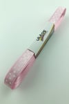 Bebe Pembe Puantiyeli Saten Kurdele 1 cm