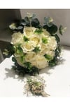 Gelin Buketi Nişan Çiçeği Damat Yaka Çiçeği
