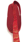 Kırmızı Simli Lastik 2 cm (1 mt )