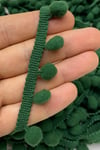 Mint Yeşili Ponpon Şerit 20 mt