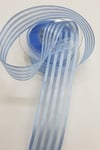 Saten Çizgili Şifon Kurdele  4Cm