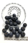 Siyah Ahşap Boncuk 25 gr