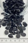 Siyah Damla Dikme Plastik Taş Boncuk 12 Gr