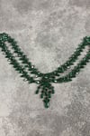 Yeşil Sultan Alınlık Gelin Kına Tacı Saç Aksesuarı