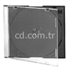 DMS, Tekli, Siyah İnce CD Kutusu, 200 Adet