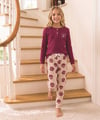 10-15 Yaş Kız Çocuk Waffle Pijama Takım