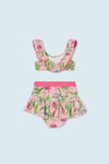 12-36 Ay Kız Bebek 3'Lü Bikini Set