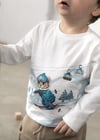 18 Ay 4 Yaş Erkek Bebek Uzun Kollu Tişört