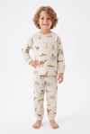 3-12 Yaş Erkek Çocuk Safari Pijama Takım
