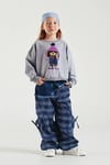 3-8 Yaş Kız Çocuk Baskılı Sweat