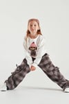 3-8 Yaş Kız Çocuk Baskılı Sweat