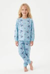 3-8 Yaş Kız Çocuk Stich Pijama Takım
