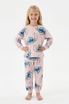 3-8 Yaş Kız Çocuk Stich Pijama Takım