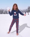 5-12 Yaş Kız Çocuk Ekoseli Pijama Takım