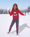 5-12 Yaş Kız Çocuk Ekoseli Pijama Takım