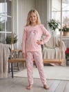 6-11 yaş Kız Çocuk Hello Pijama Takım